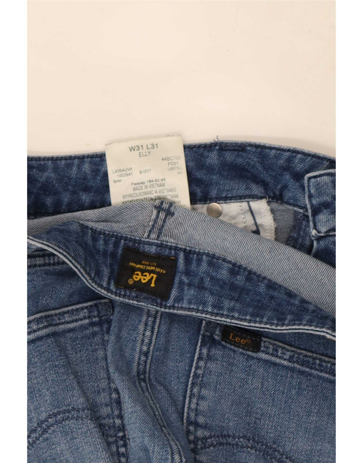 Lee Womens Elly Slim Jeans W31 L31 Blue Cotton