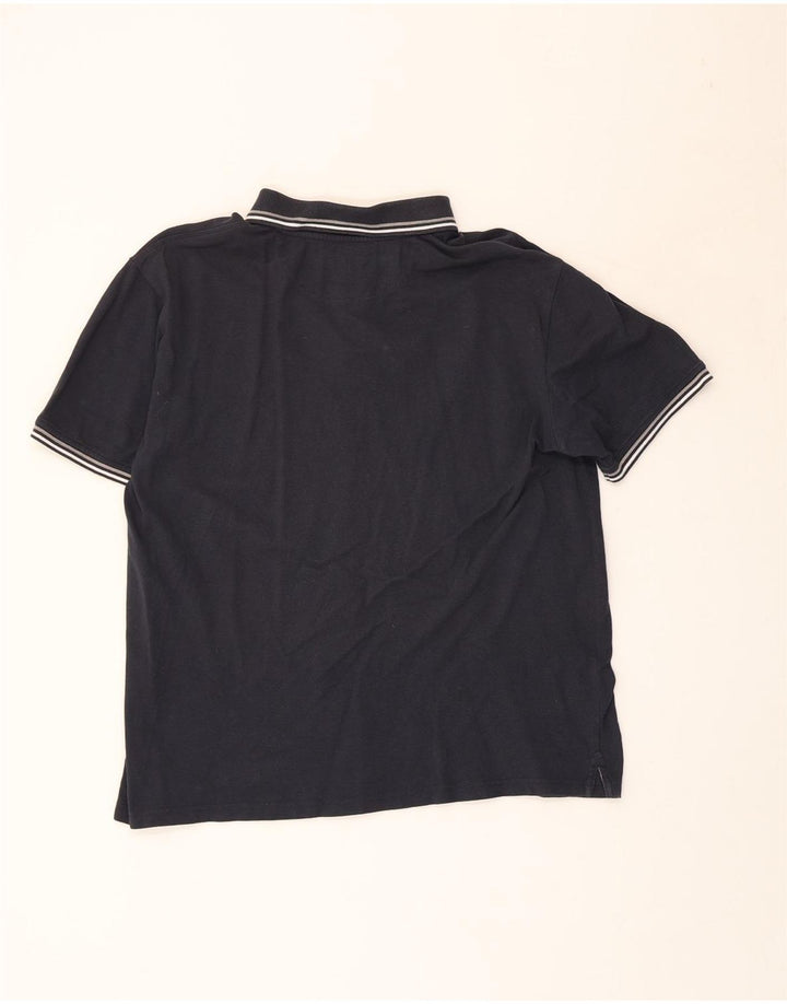 CHAMPION Mens Polo Shirt Large Navy Blue