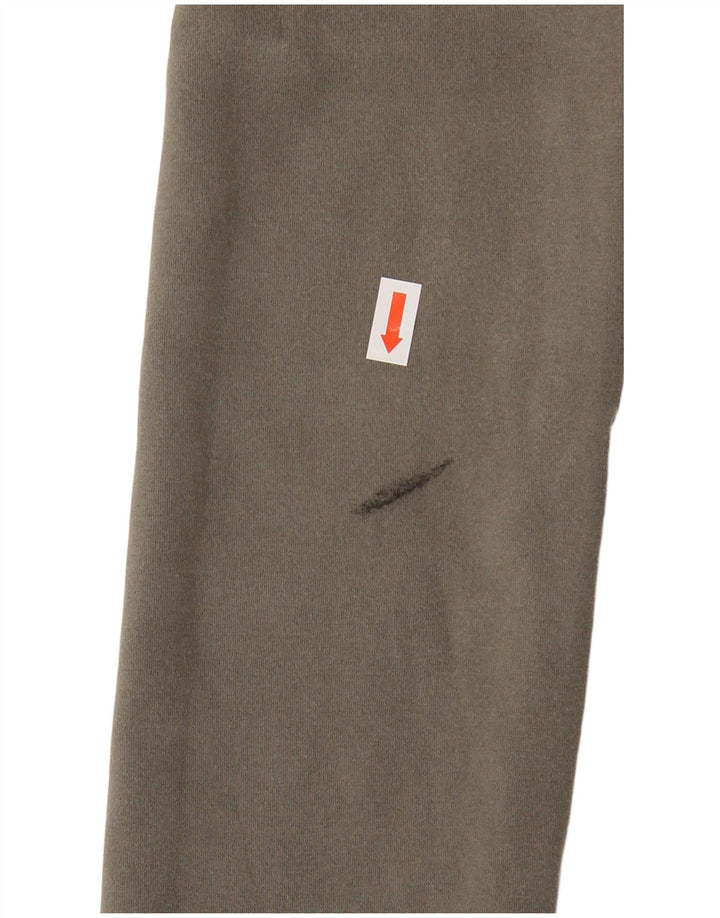 Zara Womens Leggings UK 4 XS Khaki