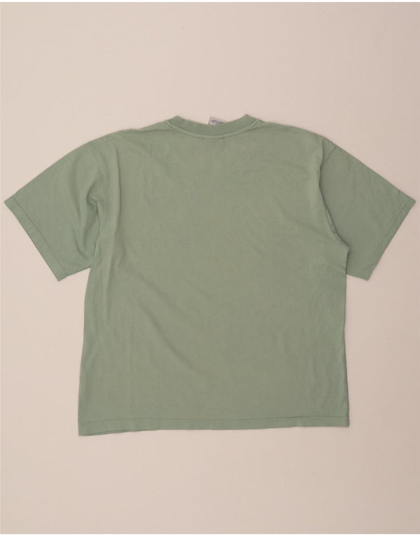 ADIDAS Mens T-Shirt Top Large Green Cotton