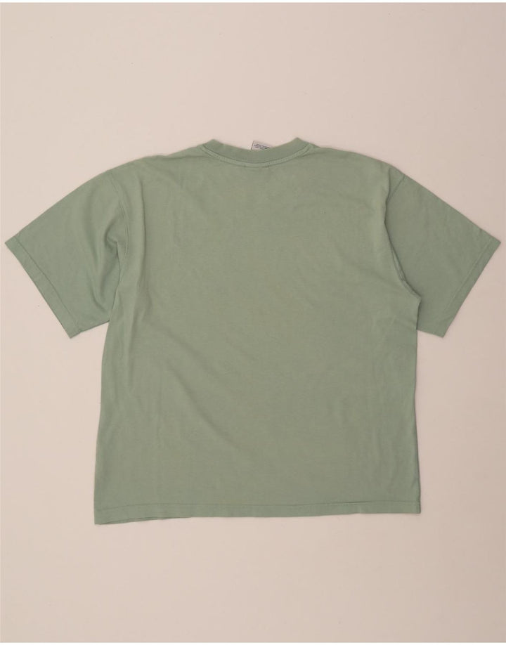 ADIDAS Mens T-Shirt Top Large Green Cotton