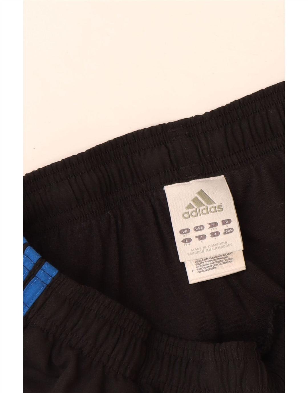 Adidas Mens Tracksuit Trousers Joggers Medium  Black Polyester