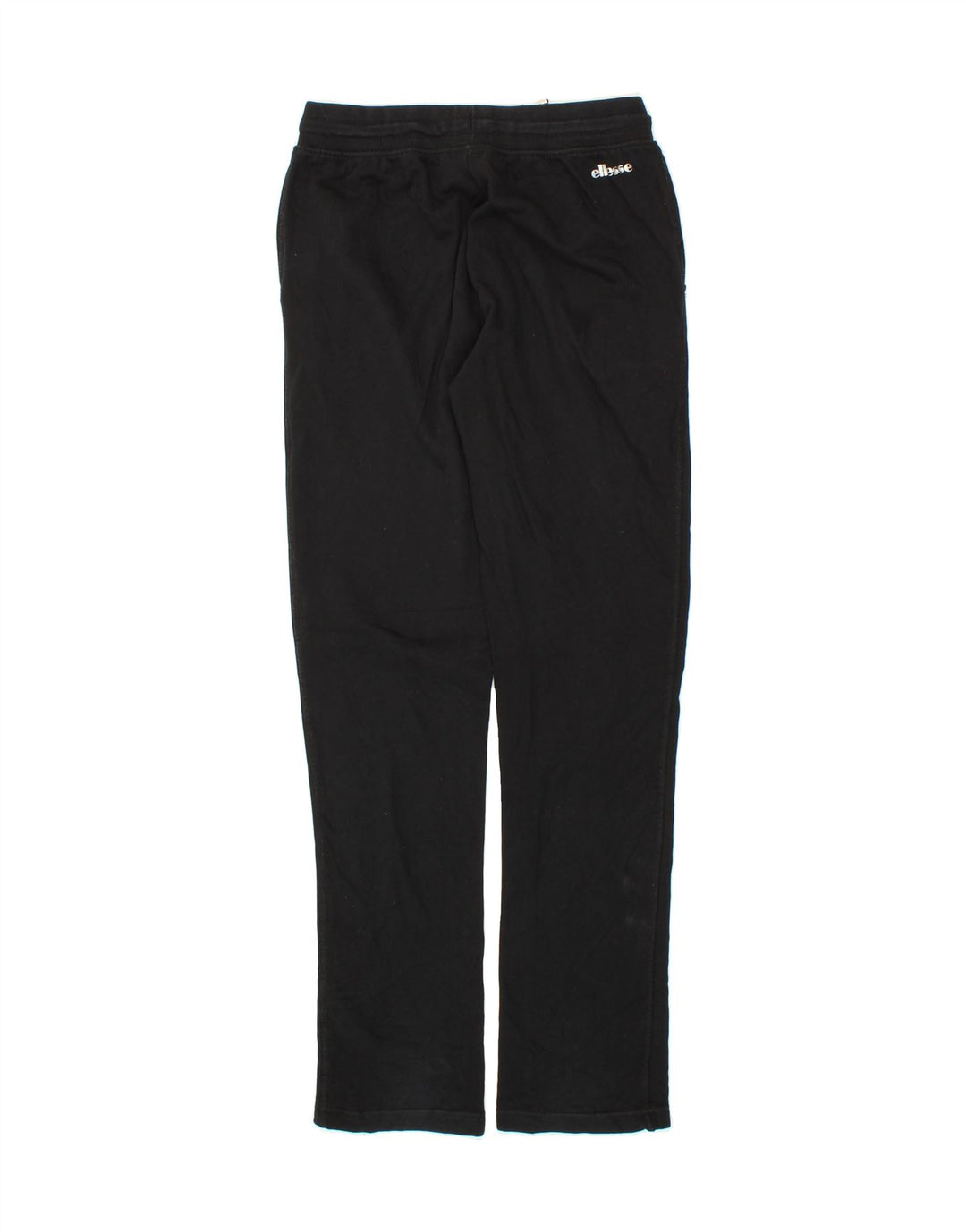 ELLESSE Womens Tracksuit Trousers UK 14 Medium  Black Cotton Vintage Ellesse and Second-Hand Ellesse from Messina Hembry 