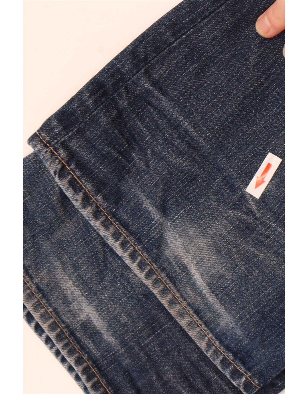 Tommy Hilfiger Womens Bootcut Jeans W28 L34 Blue Cotton