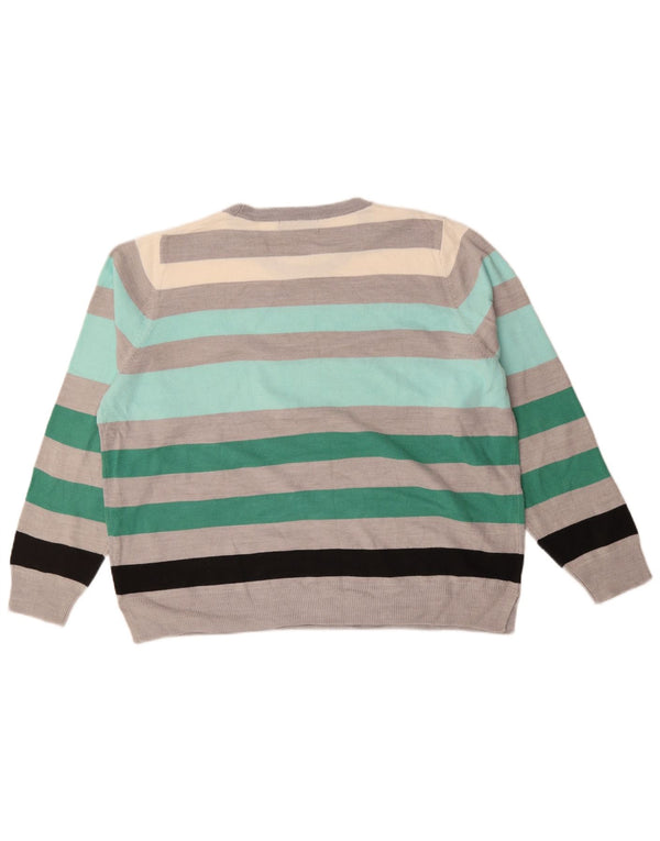 Marks & Spencer Womens Crew Neck Jumper Sweater UK 20 2XL Multicoloured