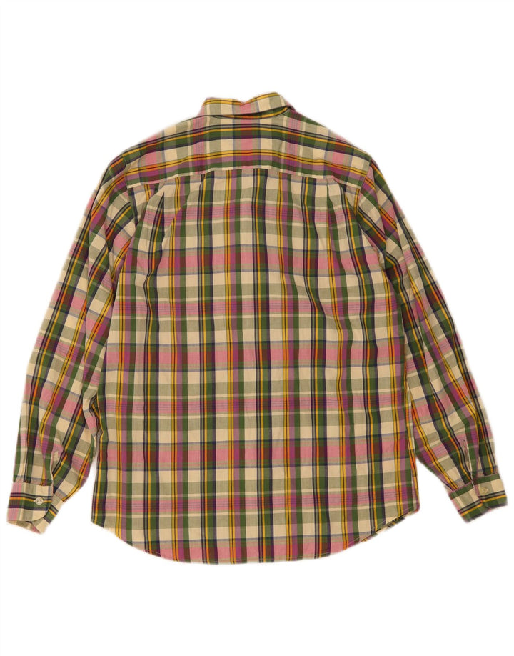 Balloon Womens Oversized Ruffle Front Shirt IT 36 XS Multicoloured Check