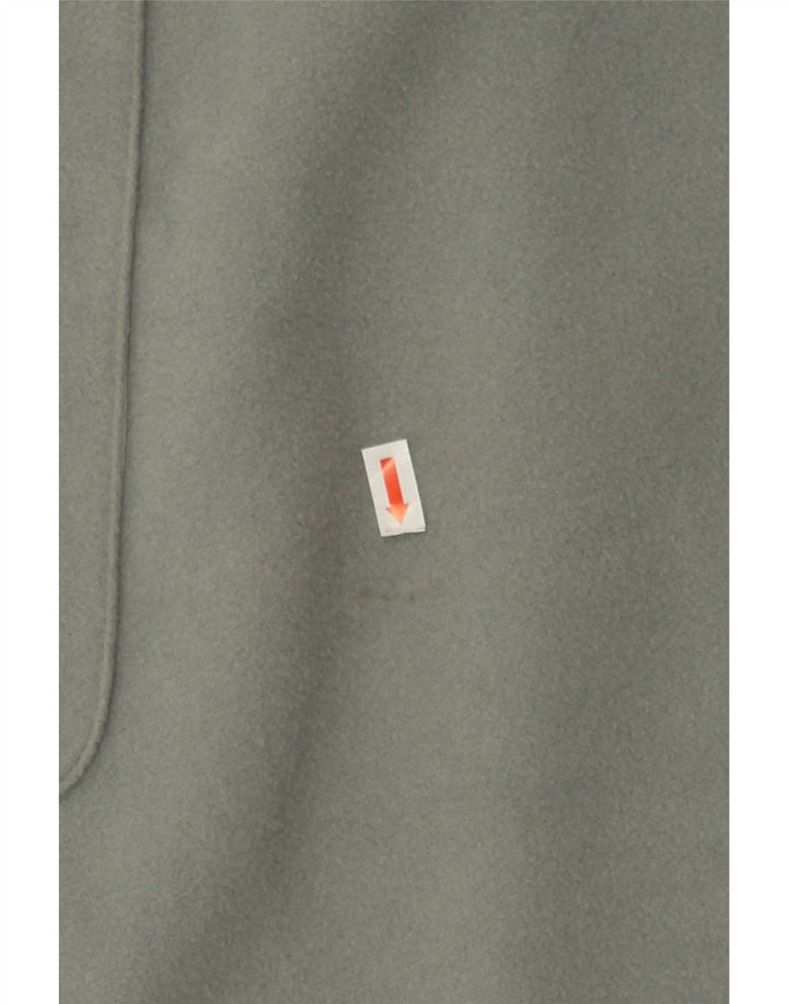 BYBLOS Womens Overcoat IT 44 Medium Grey Wool Vintage Byblos and Second-Hand Byblos from Messina Hembry 