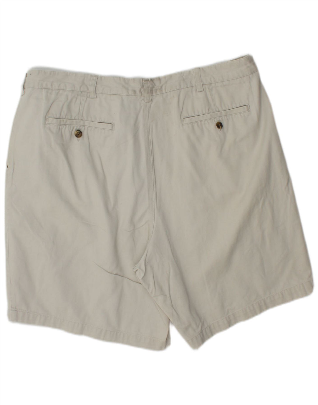 EDDIE BAUER Mens Pegged Chino Shorts W40 XL  White Cotton