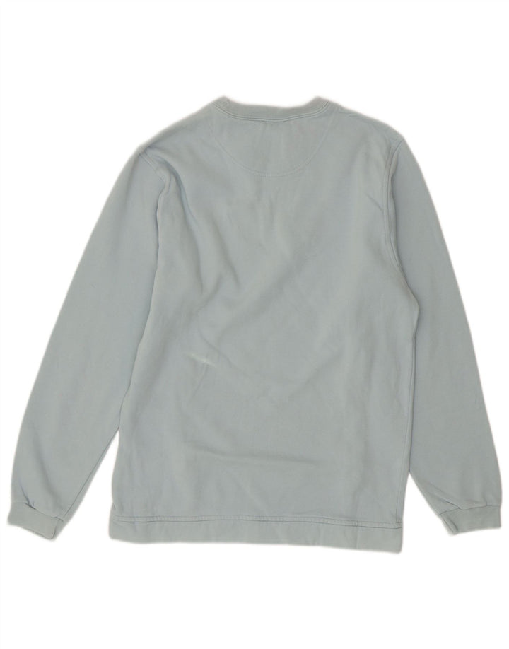 CHAMPION Womens Graphic Sweatshirt Jumper UK 16 Large Blue