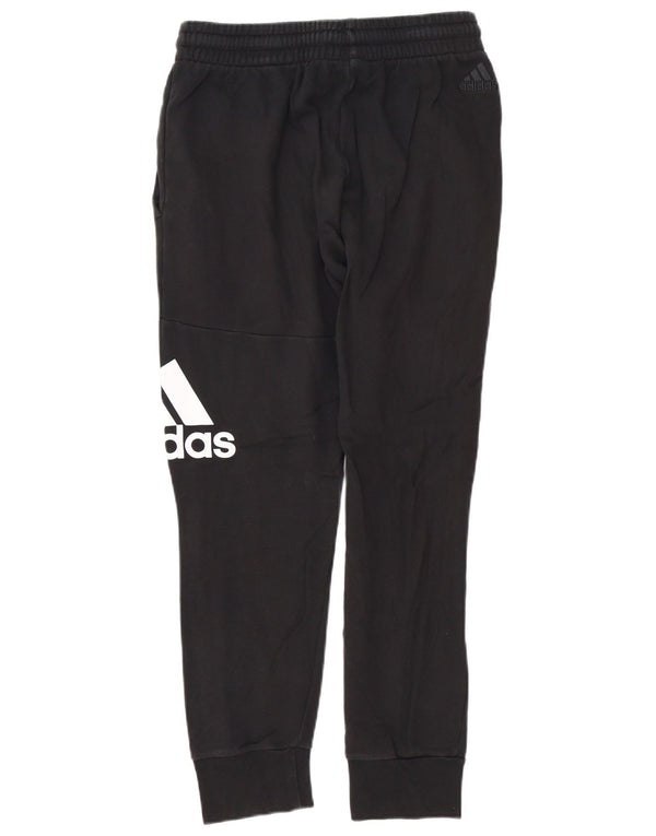 Adidas Mens Graphic Tracksuit Trousers Joggers Medium  Black Cotton