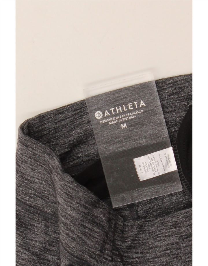 ATHLETA Womens Tracksuit Trousers Joggers UK 14 Medium  Grey Nylon Vintage Athleta and Second-Hand Athleta from Messina Hembry 