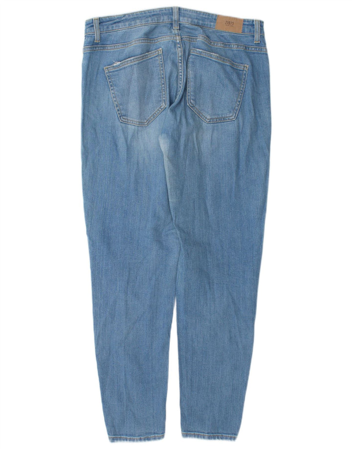 Zara Womens Slim Jeans EU 40 Medium W30 L29 Blue Cotton