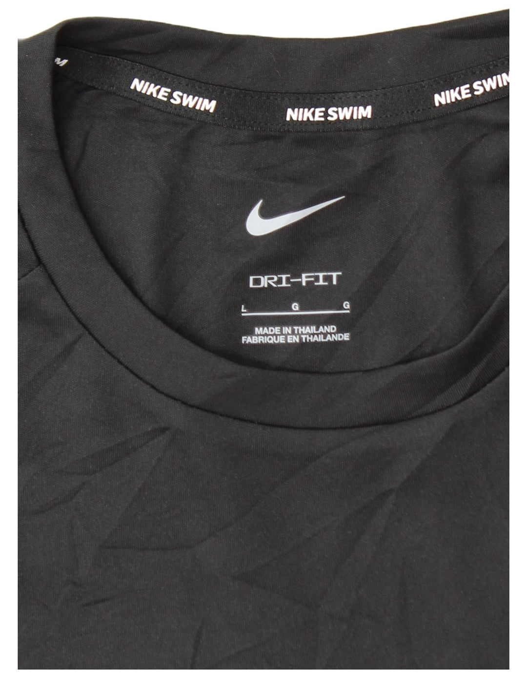 NIKE Mens Dri Fit Top Long Sleeve Large Black