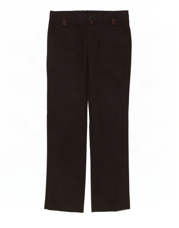 Zara Mens Straight Chino Trousers EU 42 Large W32 L31 Brown
