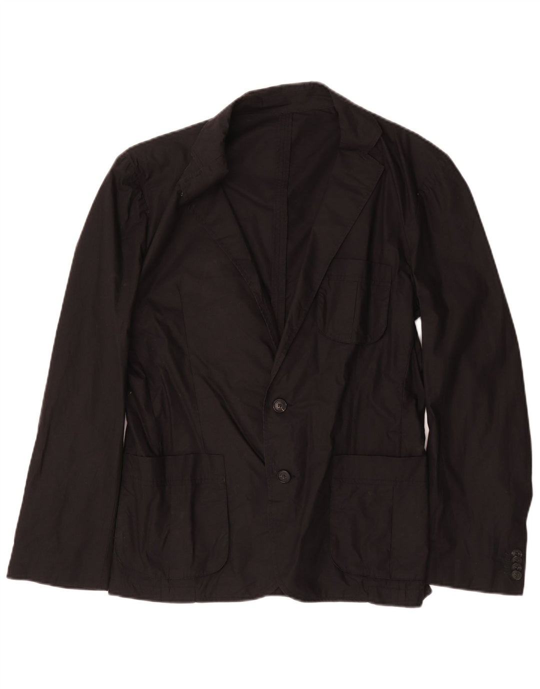 Calvin Klein Mens 2 Button Blazer Jacket UK 36 Small Black