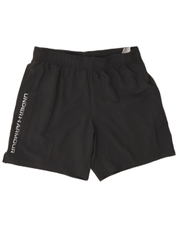 Under Armour Mens Graphic Regular Sport Shorts XL Grey Polyester
