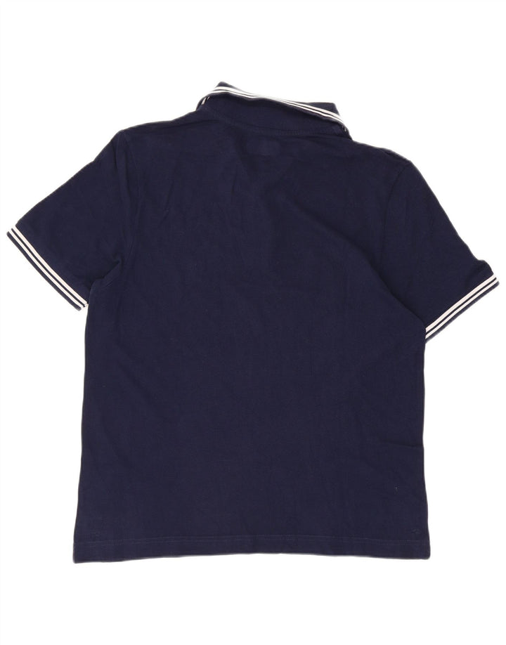 Kappa Mens Polo Shirt Medium Navy Blue Cotton