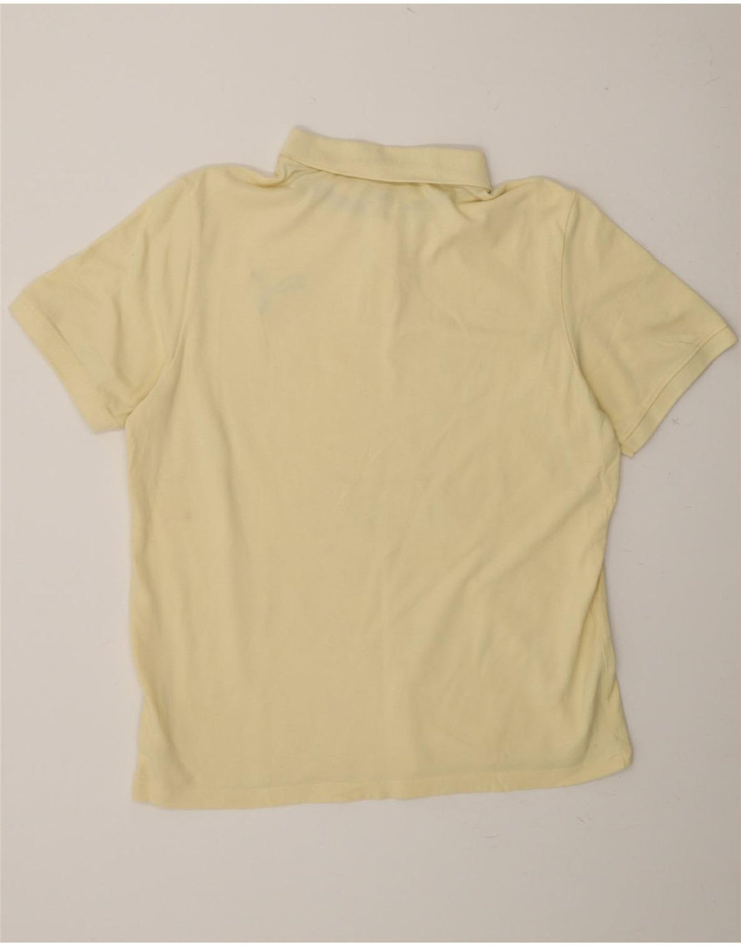 PUMA Mens Polo Shirt Large Off White Vintage Puma and Second-Hand Puma from Messina Hembry 