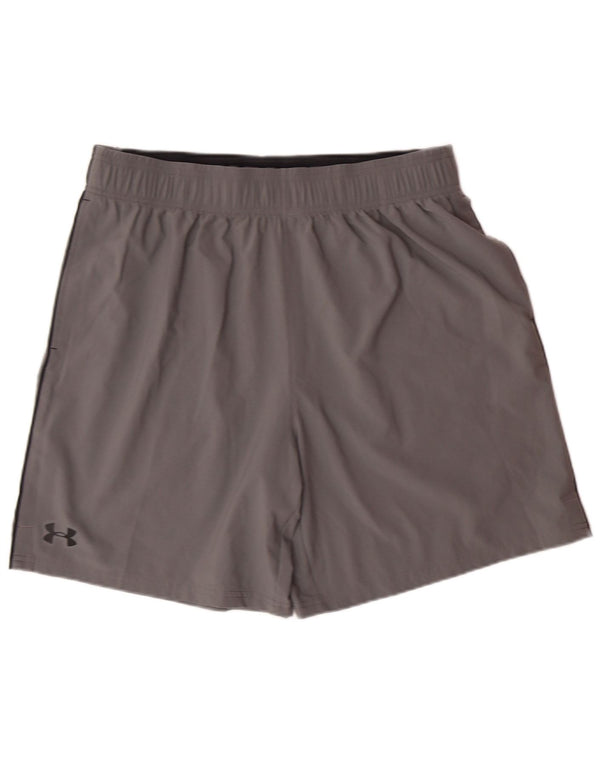 UNDER ARMOUR Mens Graphic Sport Shorts XL  Grey