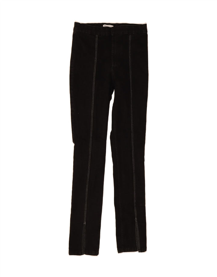 ZARA Womens Slim Jeans EU 40 Medium W30 L32 Black Cotton Vintage Zara and Second-Hand Zara from Messina Hembry 