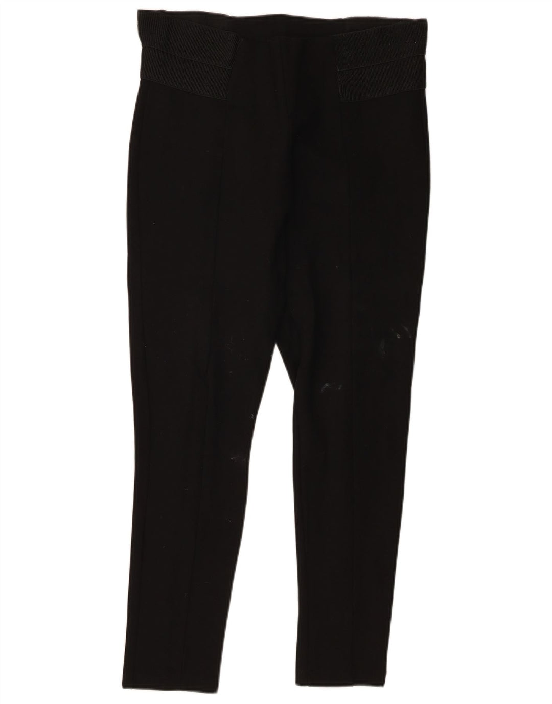 Zara Womens Leggings UK 14 Large Black Viscose