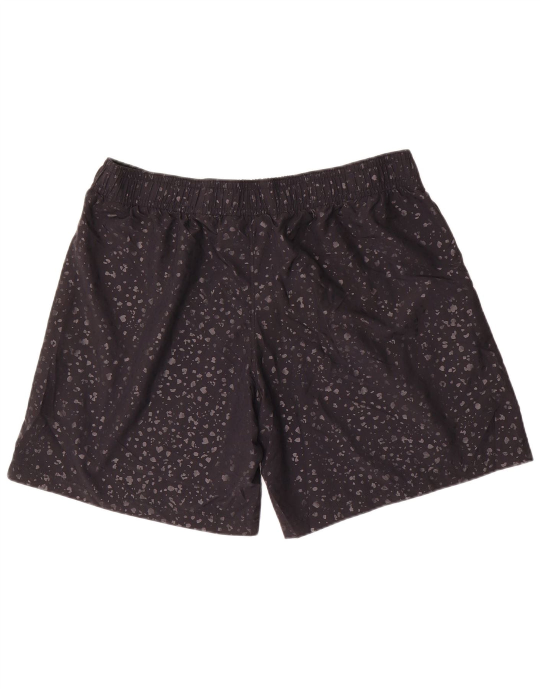 Under Armour Mens Graphic Sport Shorts 2XL Black Spotted Polyester