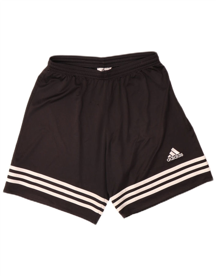 ADIDAS Mens Climalite Sport Shorts Medium Black Polyester
