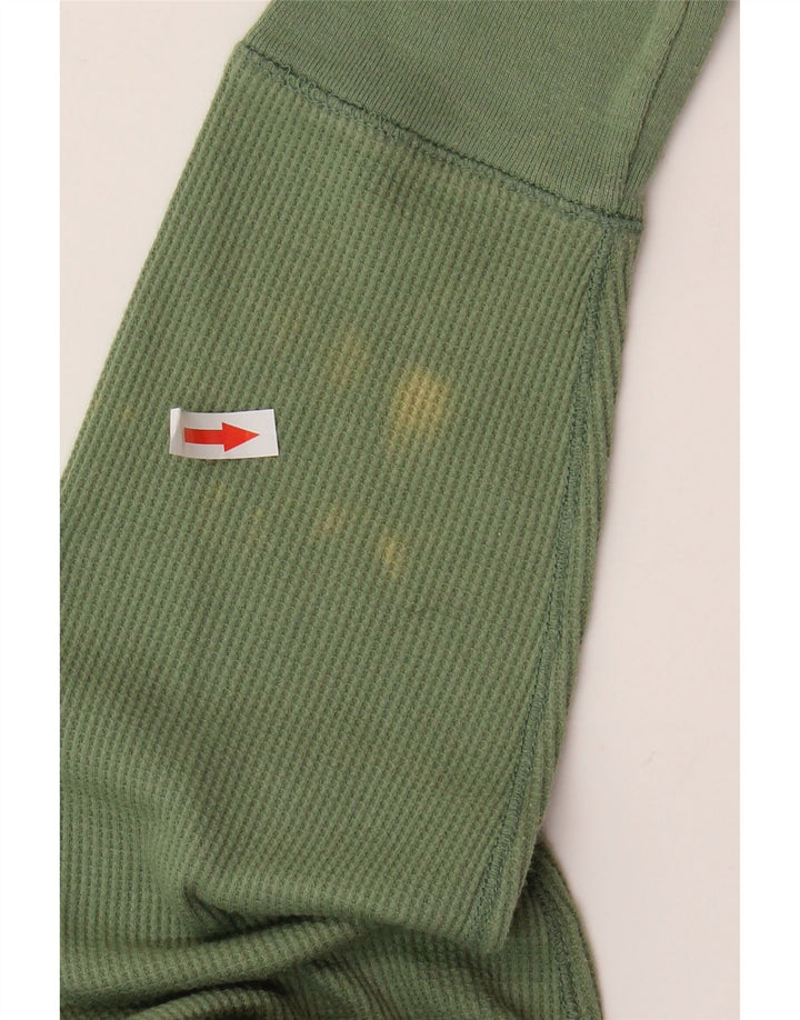 GAP Womens Top Long Sleeve UK 12 Medium Green