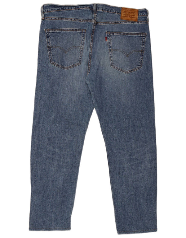 Levi's Mens Slim Jeans W36 L28 Blue Cotton