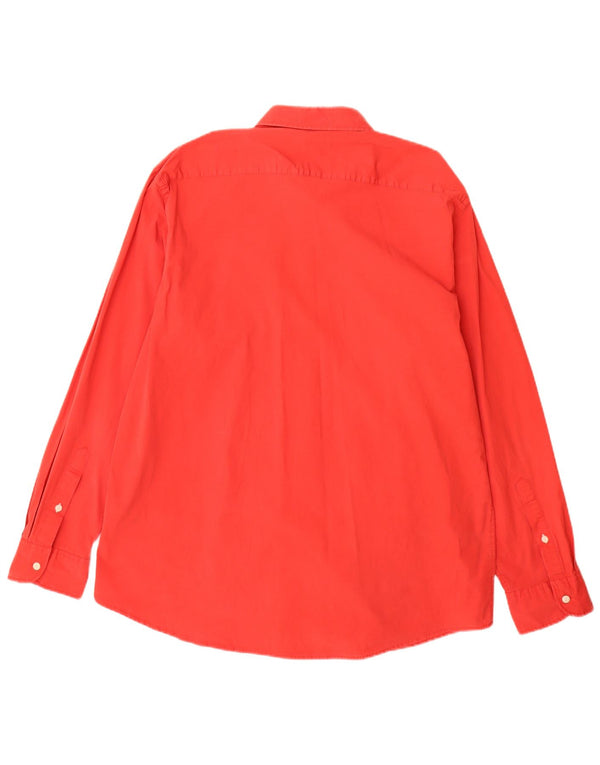 MARLBORO CLASSICS Mens Custom Fit Shirt 3XL Red Cotton