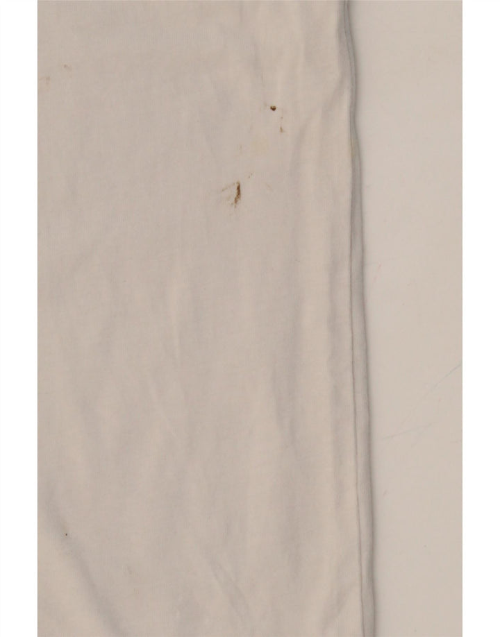 PUMA Mens T-Shirt Top Large White Vintage Puma and Second-Hand Puma from Messina Hembry 