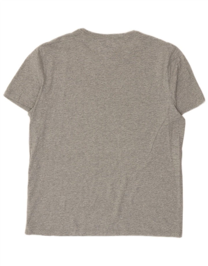 Tommy Hilfiger Mens T-Shirt Top Medium Grey Cotton