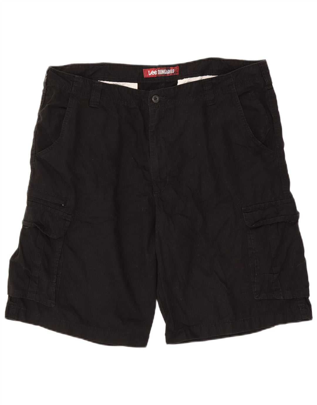 Lee Mens Cargo Shorts W40 XL Black Cotton