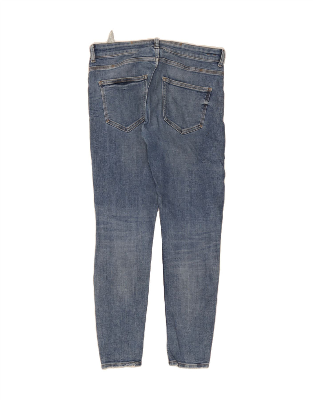 ZARA Womens Distressed Slim Jeans EU 40 Medium W31 L30 Blue Cotton Vintage Zara and Second-Hand Zara from Messina Hembry 