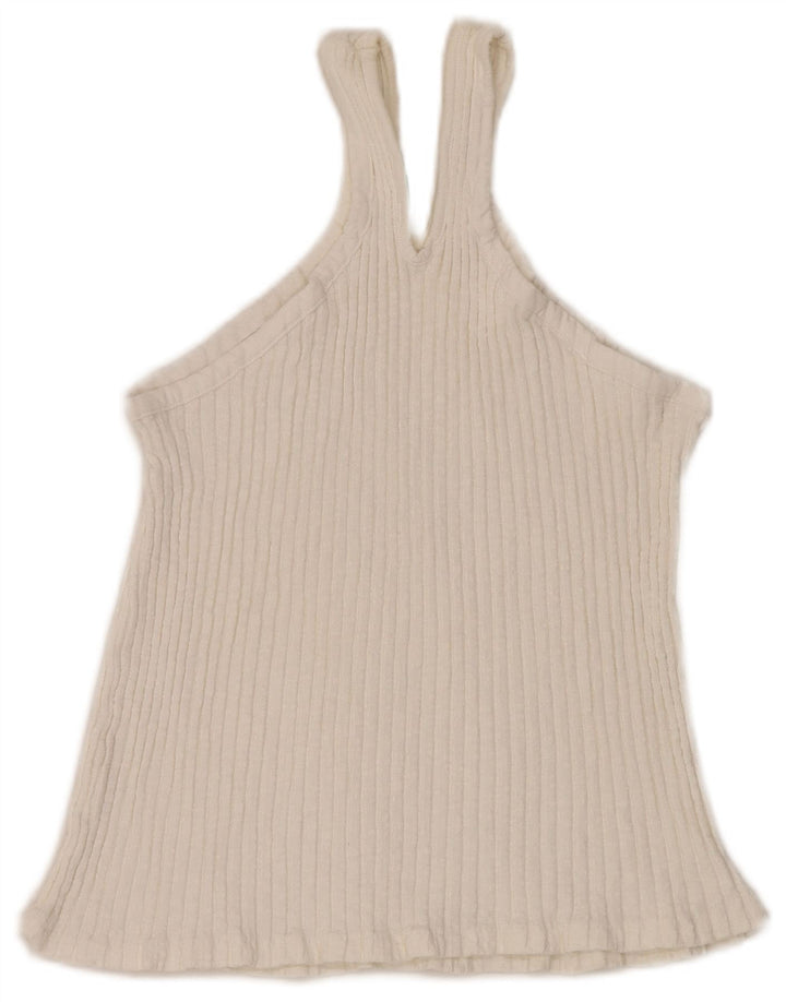 Benetton Womens Cami Top UK 6 XS White