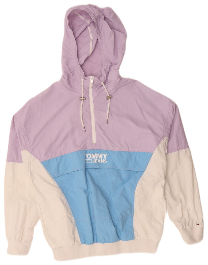 Tommy Hilfiger Mens Graphic Anorak Jacket UK 10 Small Multicoloured