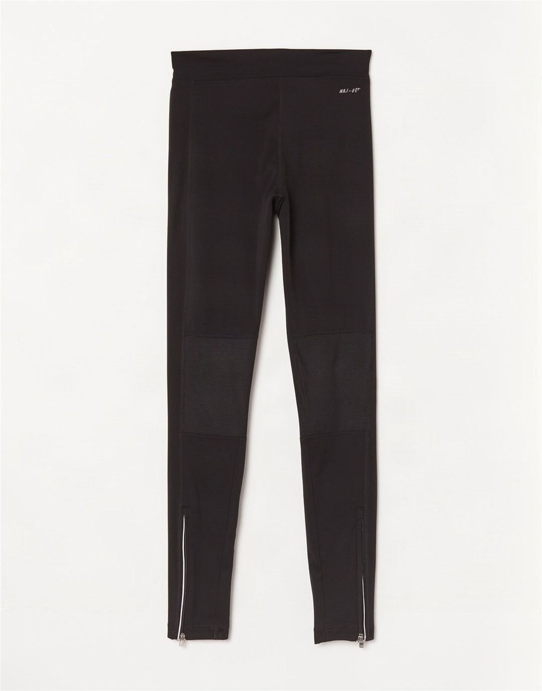 Nike Womens Dri Fit Leggings UK 10 Small Black Polyester