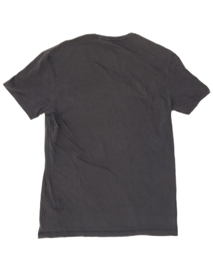 Guess Mens Graphic T-Shirt Top Small Grey Cotton