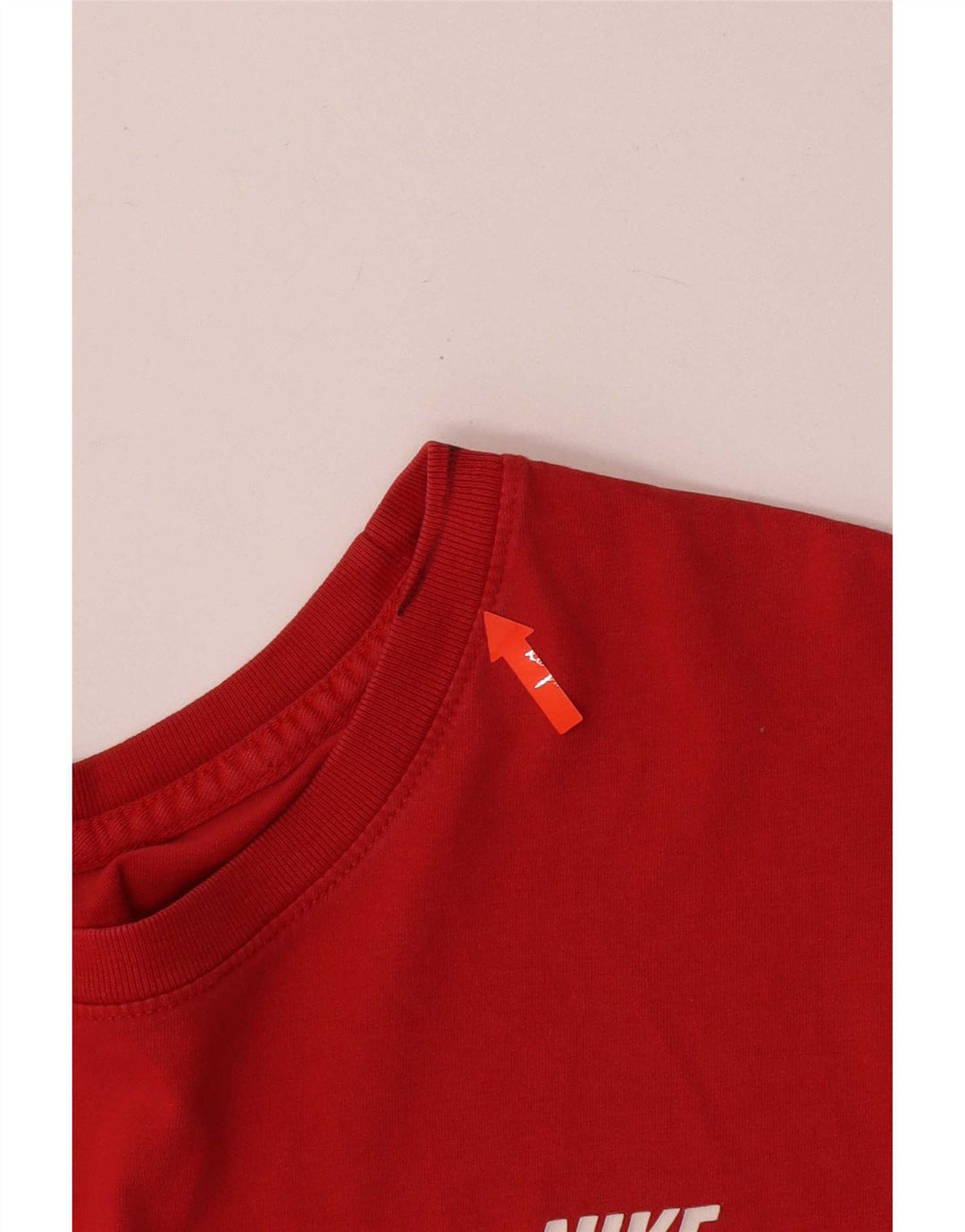 Nike Mens Graphic T-Shirt Top Large Red Cotton