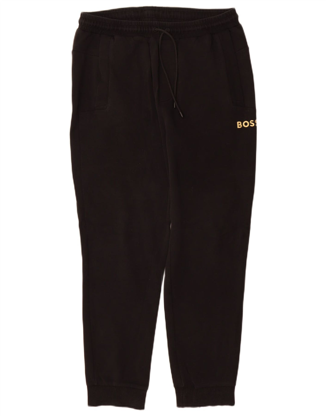 Hugo Boss Mens Tracksuit Trousers Joggers Medium Black