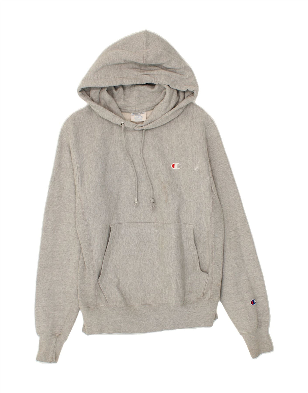 CHAMPION Mens Hoodie Jumper Small Grey Cotton Vintage Champion and Second-Hand Champion from Messina Hembry 
