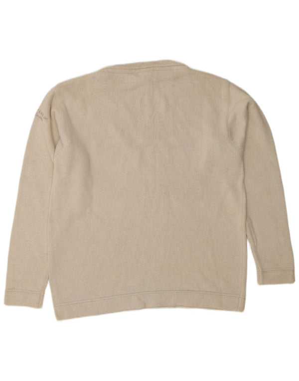 Murphy & Nye Mens Sailmakers Boat Neck Jumper Sweater Small Off White