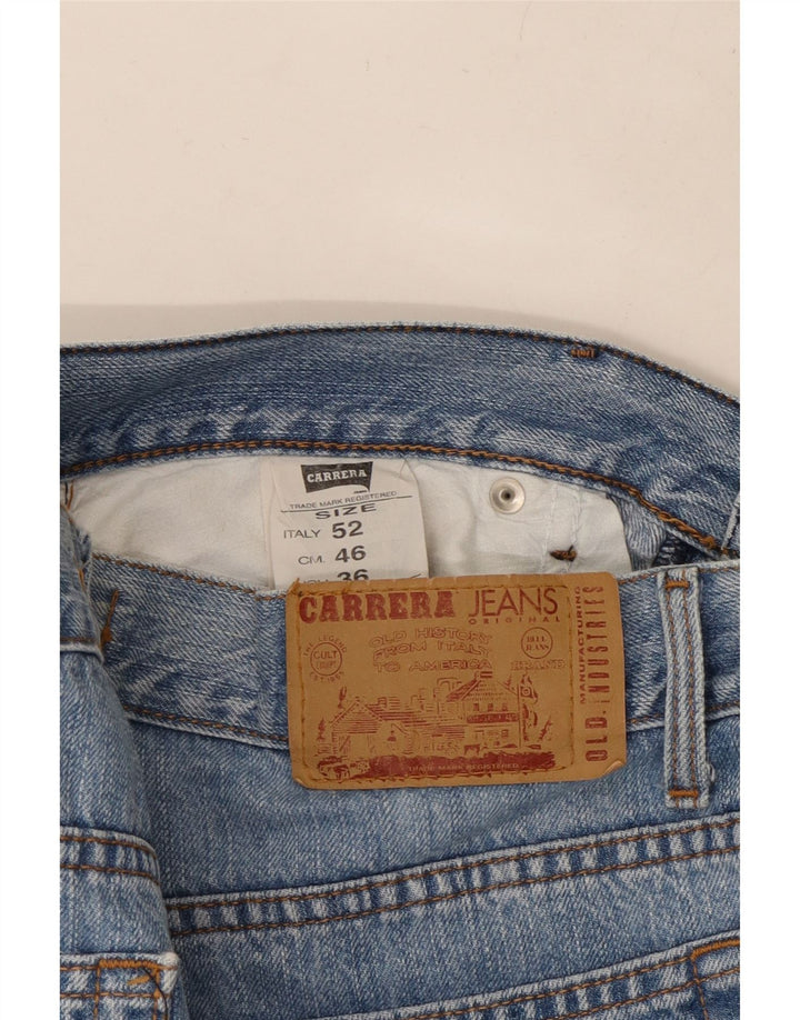 CARRERA Mens 710 Straight Jeans IT 52 XL W38 L28 Blue Cotton Vintage Carrera and Second-Hand Carrera from Messina Hembry 