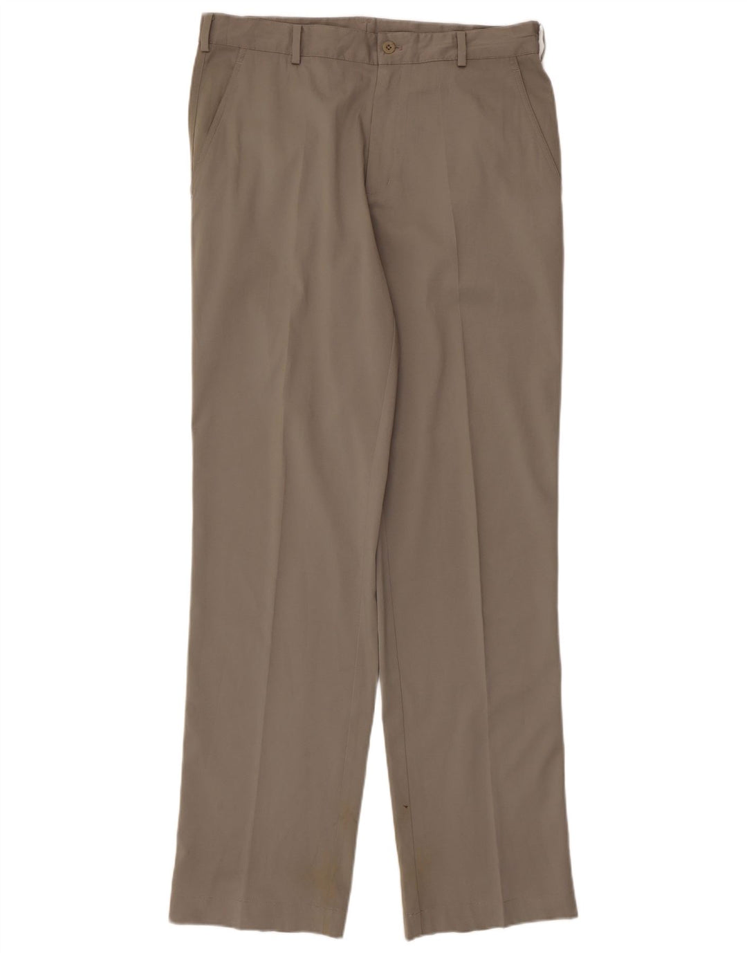 Nike Mens Straight Chino Trousers W32 L34 Grey Polyester