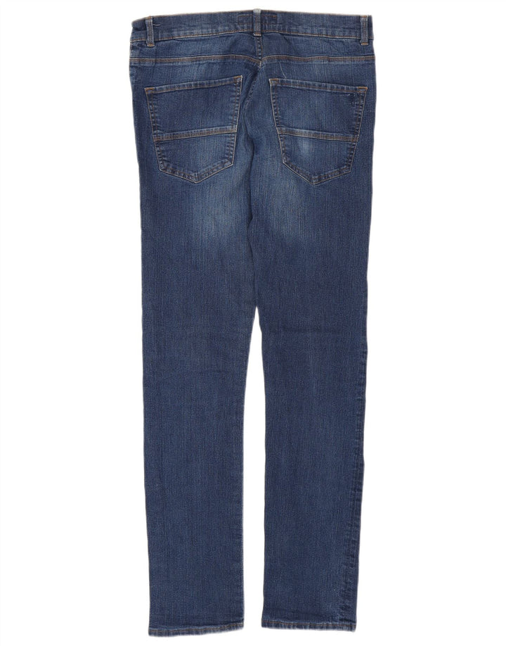 TRUSSARDI Mens Skinny Jeans W34 L33  Blue