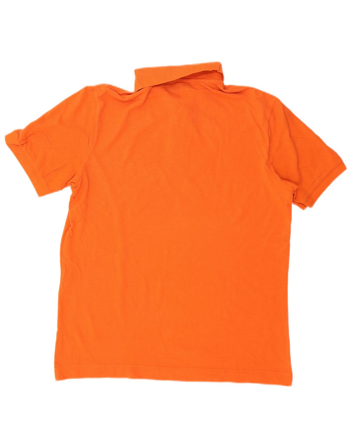 Kappa Mens Polo Shirt Large Orange