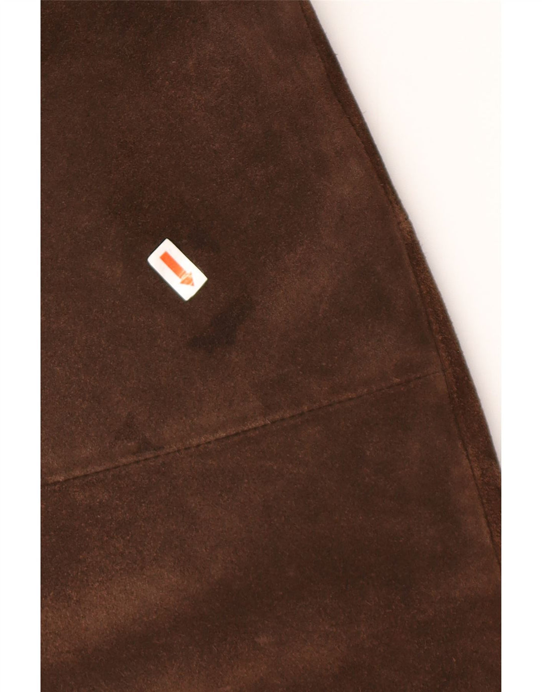 Vintage Womens Oversized Suede Windbreaker Coat UK 18 XL Brown