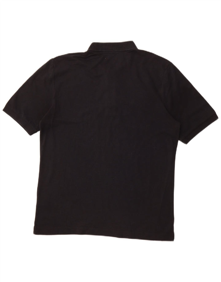 KAPPA Mens Polo Shirt XL Black Cotton