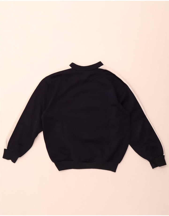 Puma Boys Graphic Sweatshirt Jumper 11-12 Years Medium Navy Blue