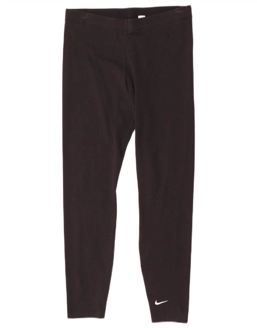 Nike Womens Leggings UK 14 Large Black Cotton